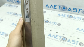 Illuminated front right door sill plate for Lexus RX300 RX330 RX350 RX400h 04-08, beige, scratches, dents