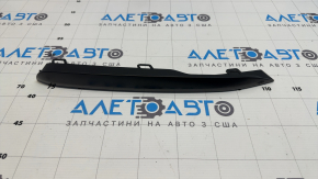 Right fog light grille trim molding for BMW 3 F30 16-18, matte black