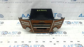 Radio and MP3 player 6 discs Lexus RX300 RX330 RX350 RX400h 04-09 with wood film, scratches
