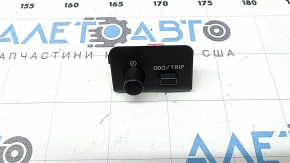 The odometer button on a Lexus RX400h 06-09 has a broken mount.