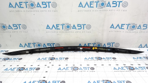 Tesla Model X 22-25 trunk door molding, gloss black, scratches