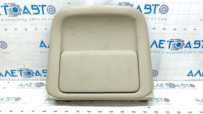 Driver's seat back cover rear Lexus RX300 RX330 RX350 RX400h 04-08 beige leather, tear, scratch, needs cleaning, wrinkled