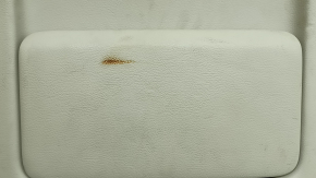 Rear passenger seat back cover for Lexus RX300 RX330 RX350 RX400h 04-08, beige leather, wrinkled, needs cleaning