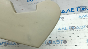 Left side passenger seat trim for Lexus RX300 RX330 RX350 RX400h 04-08, beige, cracks in fasteners, scratches, needs cleaning