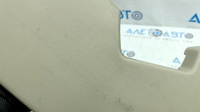 Left side passenger seat trim for Lexus RX300 RX330 RX350 RX400h 04-08, beige, cracks in fasteners, scratches, needs cleaning