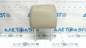 Driver's seat headrest for Lexus RX300 RX330 RX350 RX400h 04-09, leather, beige, dry-cleanable