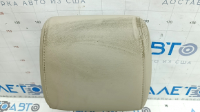Driver's seat headrest for Lexus RX300 RX330 RX350 RX400h 04-09, leather, beige, dry-cleanable