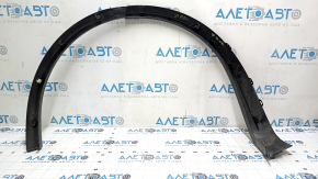 Tesla Model X 22-25 rear right fender arch trim is worn, the fastening is broken