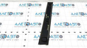 Front right side door trim for Lexus RX300 RX330 RX350 RX400h 04-08, gloss black, broken fastener