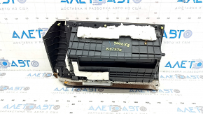 Glove compartment, glove box Lexus RX300 RX330 RX350 RX400h 04-09 leather, beige, 2 parts, with wood-like film, scratches, tear