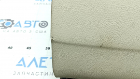 Glove compartment, glove box Lexus RX300 RX330 RX350 RX400h 04-09 leather, beige, 2 parts, with wood-like film, scratches, tear