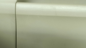 Door trim, front left, Lexus RX300 RX330 RX350 RX400H 04-09, beige, with beige insert, beige leather armrest, glossy wood molding, with wood film, with handle, with pocket, scratches