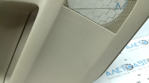 Door trim card rear left Lexus RX300 RX330 RX350 RX400H 04-09 beige, with beige insert, armrest beige leather, molding under the wood gloss, with a film under the wood, with a handle, tears, scratches