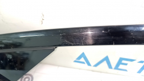 Upper door molding, front left Tesla Model X 22-25, scratches, crack, broken fastener