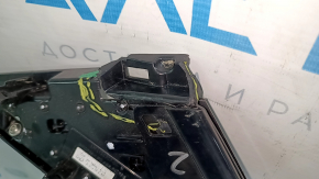Upper door molding, front left Tesla Model X 22-25, scratches, crack, broken fastener