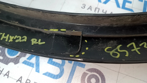 Tesla Model X 22-25 rear left fender arch trim is worn