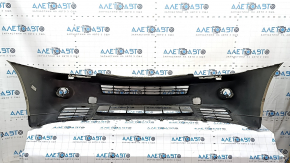 Bare front bumper for Lexus RX400h 06-08, under headlight washer, gold, scratches, broken grilles, cracks in fasteners, dents