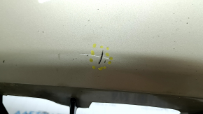 Bare front bumper for Lexus RX400h 06-08, under headlight washer, gold, scratches, broken grilles, cracks in fasteners, dents
