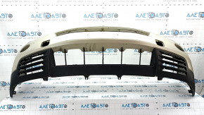 Bare front bumper for Lexus RX400h 06-08, under headlight washer, gold, scratches, broken grilles, cracks in fasteners, dents