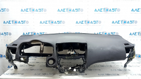 Lexus RX400h 2006-2008 black dashboard with airbag
