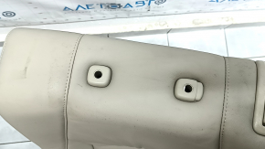 Left rear seat Lexus RX300 RX330 RX350 RX400h 04-09 beige leather, dry-cleanable, wrinkled