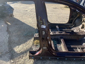 The central right body pillar of the Kia Optima 16-20 on the body, the butt