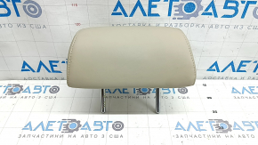Rear left headrest, 2nd row, Lexus RX300 RX330 RX350 RX400h 04-09, leather, beige, dry-cleanable