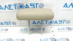 Rear center headrest for Lexus RX300 RX330 RX350 RX400h 04-09, leather, beige, dry-cleanable