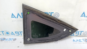 Tesla Model X 22-25 rear right window, black gloss, sand on molding