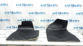 Set of floor mats for Lexus RX300 RX330 RX350 RX400h 04-08 beige, dry-cleaned