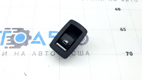 Rear right window lift control BMW X3 F25 15-17 with black trim