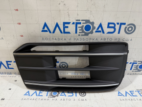 Front bumper grille right Audi Q5 80A 18-20 with chrome