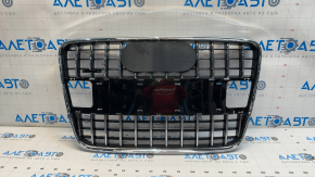 Radiator grill Audi Q7 4L 10-15 without emblem and Quattro inscription, fastening broken, China