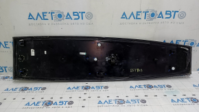 Tesla Model X 22-25 center roof molding with parking sensors, scratches, broken fasteners, torn seal