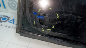 Tesla Model X 22-25 center roof molding with parking sensors, scratches, broken fasteners, torn seal