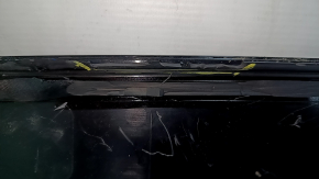 Tesla Model X 22-25 center roof molding with parking sensors, scratches, broken fasteners, torn seal
