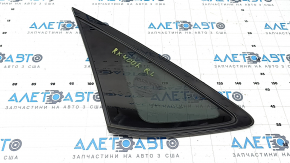Rear left window, blind glass, Lexus RX300 RX330 RX350 RX400h 04-08, tinted, with molding, molding mount broken