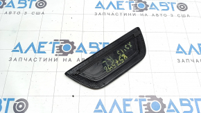 BMW X3 F25 11-17 black outer rear door sill with chrome insert, M-Sport, scratches on chrome