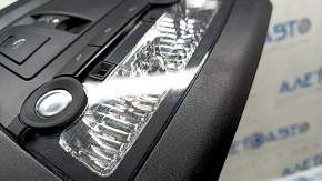 BMW X3 F25 15-17 front light for panoramic headlights with SOS button, black, scratches on glass)