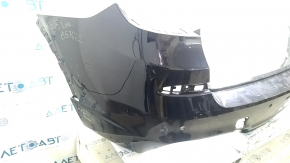 Bare rear bumper for BMW X3 F25 15-17 with parking sensors, M Sport, tears, scratches, broken fasteners
