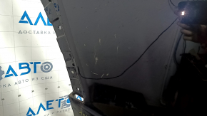 Bare rear bumper for BMW X3 F25 15-17 with parking sensors, M Sport, tears, scratches, broken fasteners