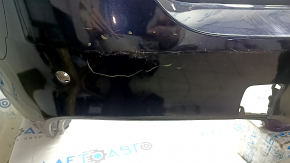 Bare rear bumper for BMW X3 F25 15-17 with parking sensors, M Sport, tears, scratches, broken fasteners