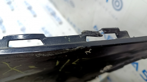 Bare rear bumper for BMW X3 F25 15-17 with parking sensors, M Sport, tears, scratches, broken fasteners