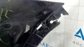 Bare rear bumper for BMW X3 F25 15-17 with parking sensors, M Sport, tears, scratches, broken fasteners