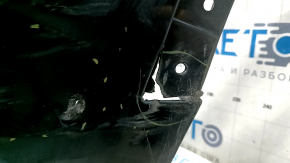 Bare rear bumper for BMW X3 F25 15-17 with parking sensors, M Sport, tears, scratches, broken fasteners