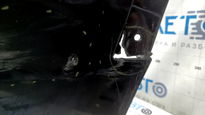 Bare rear bumper for BMW X3 F25 15-17 with parking sensors, M Sport, tears, scratches, broken fasteners