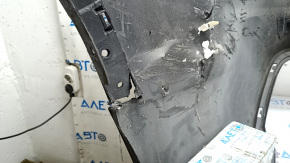 Bare rear bumper for BMW X3 F25 15-17 with parking sensors, M Sport, tears, scratches, broken fasteners