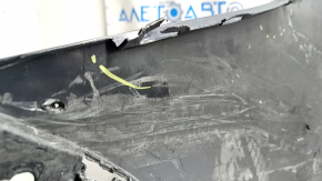 Bare rear bumper for BMW X3 F25 15-17 with parking sensors, M Sport, tears, scratches, broken fasteners