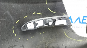 Bare rear bumper for BMW X3 F25 15-17 with parking sensors, M Sport, tears, scratches, broken fasteners