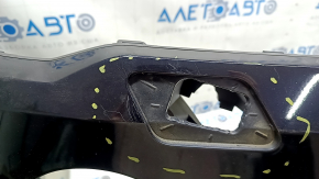 Bare front bumper BMW X3 F25 15-17 M-Sport, black 416, scratches, scuffs, broken fasteners